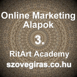 Online Marketing Alapok tanfolyam 3.